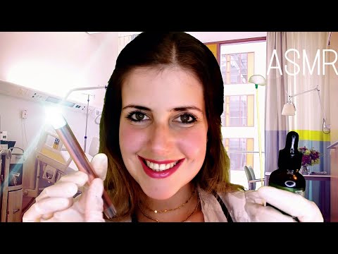 ASMR deutsch | CRANIAL NERVE EXAM 👩‍⚕️ Liebe Ärztin testet dich | personal attention Roleplay german