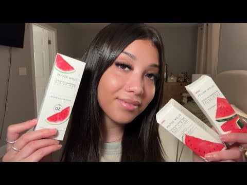 ASMR| Pampering You With Skincare ✨