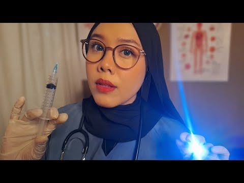Dokter Gadungan Merawat Lukamu 🤫👩‍⚕️| ASMR Doctor Roleplay, Medical Check