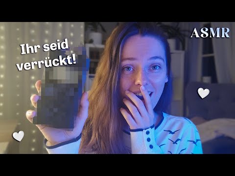 ASMR mit Geschenken von euch😱​😍​ soo tingly! [German/Deutsch]