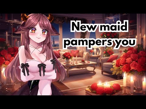 New Maid Pampers You - [ASMR] F4M