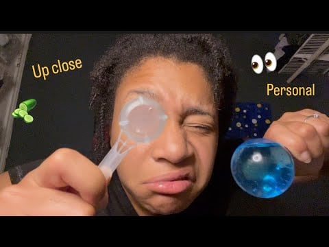 ASMR - Up Close Visual Triggers (Kelsey)