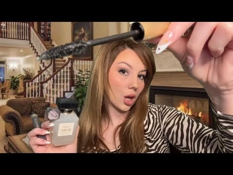 ASMR 2000s Girl Gives You A Full 2000s Makeover✨ (sleep-over)💘
