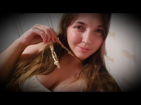 Seashells and Hand Movements (Soft Spoken) ASMR