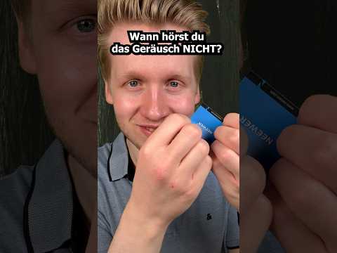 Wann stoppt das Geräusch? #asmr