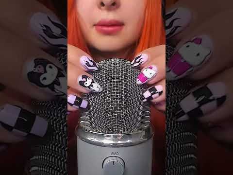 #asmr Mic Scratching with Cute Nails #asmrnotalking #asmrsleep #asmrmicscratching