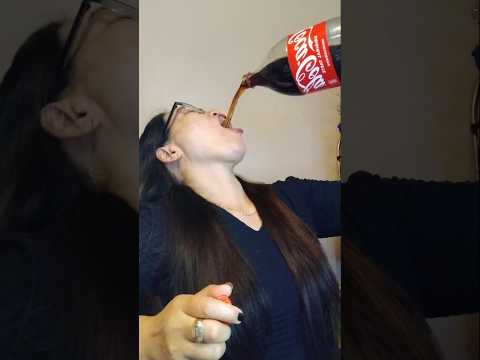 How I drink coke# #everyone #shortsfeed #crazylady #funny #drink #comedy