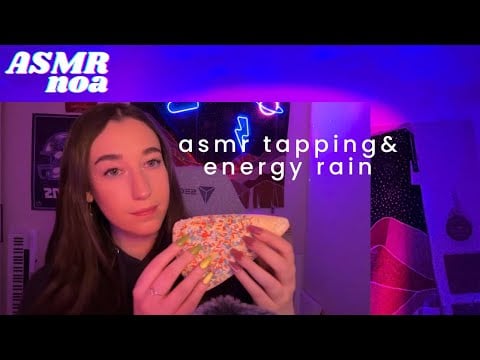 energy rain & tapping: looped ASMR triggers