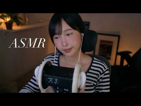 ASMR For Deep Sleep 50 minites l ผ่อนคลายด้วยเสียงทำความสะอาดหูก่อนนอน