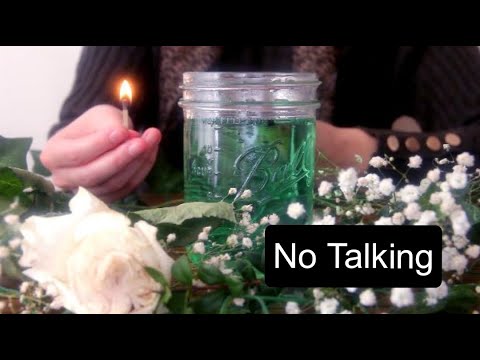 ASMR | Matches and Flowers | No Talking