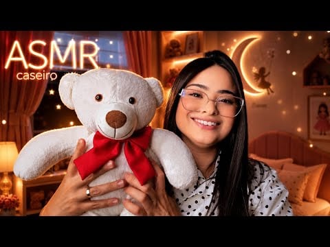 ASMR :BABÁ CARINHOSA DESCOBRE PIOLHOS NO SEU CABELO!