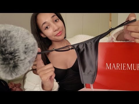 ASMR Lingerie Haul | Soft Spoken Mariemur Unboxing