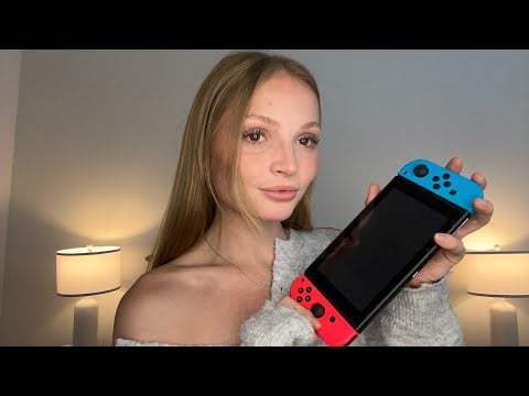 ASMR 30+ Mins Playing Nintendo Switch | Barbie Dreamhouse Adventures 