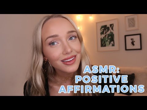 ASMR Positive Affirmations (Relaxing Whispers To Make You Feel Better!) | GwenGwiz