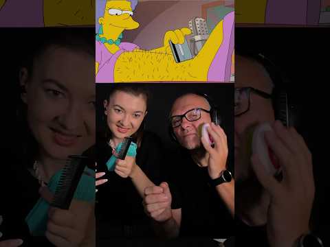 Simpsons ASMR 😂 THE BEST 😂 Oglądaj do końca 😂 #shorts #asmr #asmrpolskie #simpsons #śmieszne