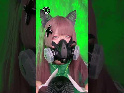【asmr】どっちの音が好き？#asmr #四葉の抹茶 #shorts