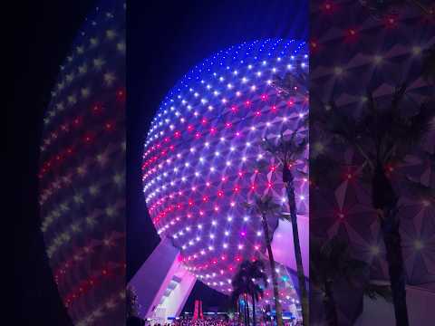 Wishing you all a safe and happy 4th of July 🥰 🇺🇸 From EPCOT ❤️🤍💙 #asmr  #waltdisneyworld