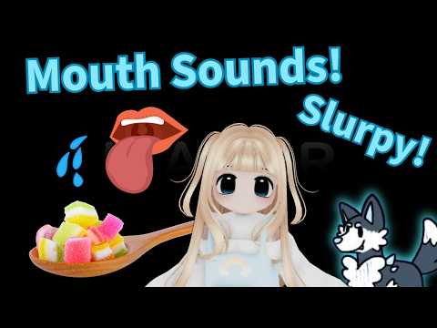 Roblox ASMR - Eating Freeze Dried Candy (Very Wet Mouth Sounds)