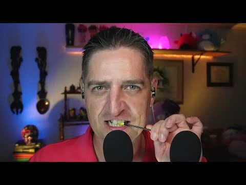 ASMR Tingles Mouth Mascara Brush (No Talking) #MaleASMR #SleepAid #Relaxing