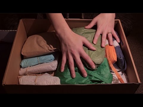 [Ep. 1] Unboxing Big Box Of Crinkly Gifts!! ASMR Whispering & Soft Speaking
