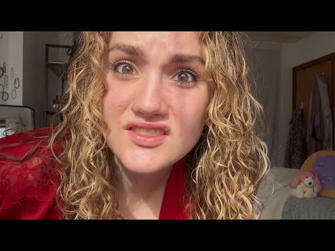 ASMR grwm i’m NOT doing well (personal attention affirmations & help me do my makeup bc im stressed)