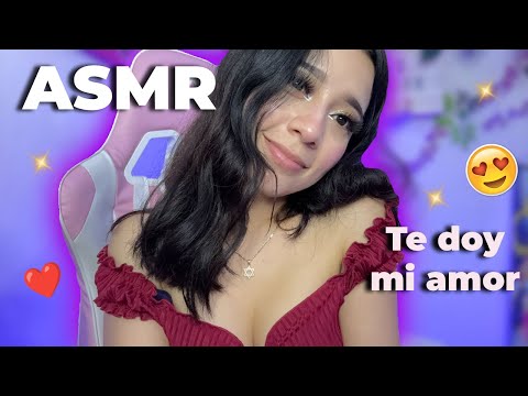 Tu NOVIA te CUIDA después de un mal día 🥰💕 | #ASMR roleplay