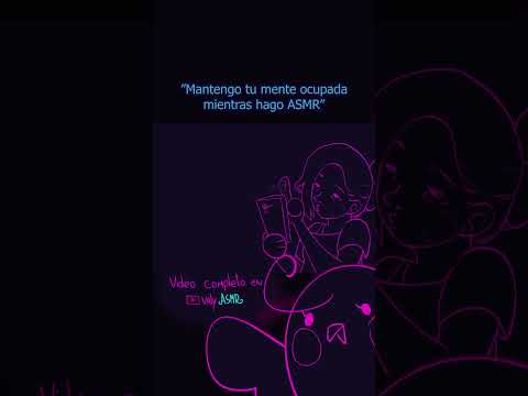 Mantengo tu mente ocupada con ASMR 😴💤 #asmr