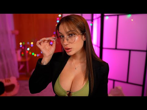 ASMR Roleplay ❤ ENTREVISTA COQUETA