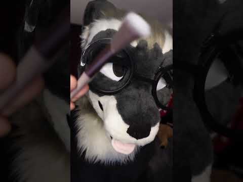 spit painting #asmr #asmrsleep #shorts #furry #furryasmr #sleepaid