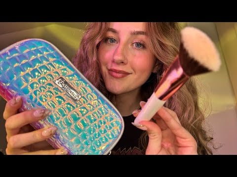 No Talking ASMR Doing Your Makeup 💄 Personal Attention, Brushing, Tapping & Sleep Triggers