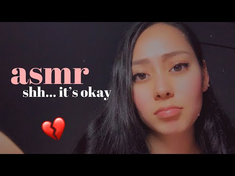 ASMR for those who are struggling... 💔 (calming you down, comforting positive affirmations)