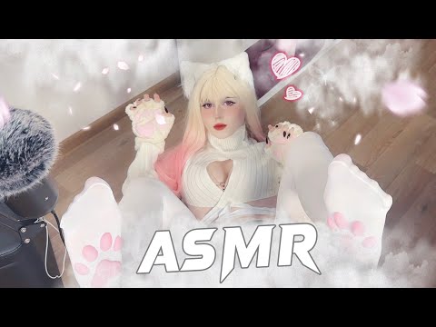 ASMR Neko Girl Gives You Paw Massage 🐾