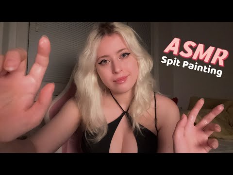 ASMR Spit Painting