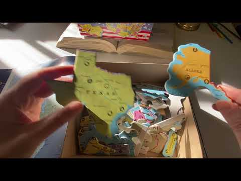 Unintentional ASMR Alaska the Largest U.S. State - Soft Spoken, Page Turning