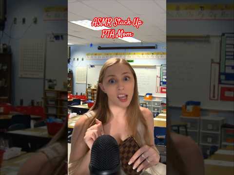 ASMR Roleplay Stuck Up PTA Mom 📚#asmrvideos #asmrsound #shorts #tinglesasmr #asmr