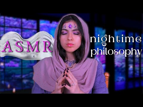 ASMR || nighttime philosophy for deep sleep