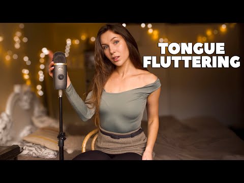 ASMR Mouth Sounds | TONGUE FLUTTERING