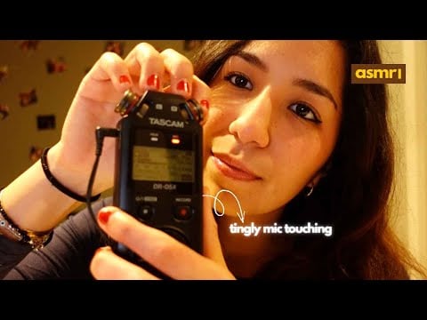 Te toco las orejitas con la TASCAM 🤤💥 ASMR para DORMIR