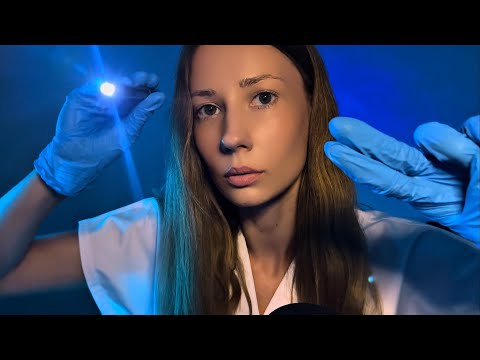ASMR Realistic Eye Doctor Exam 👁 Soft Spoken Vision Test for Sleep & Relaxation 💤