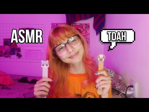 ASMR: TESTANDO SEU FOCO | SIGA MINHAS INSTRUÇÕES ✨ (TDAH / TEA)