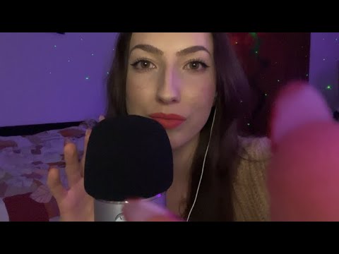 ASMR Up-Close Trigger Words and Hand Movements ❤️