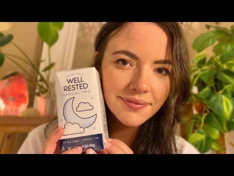 ASMR Cozy Personal Attention for Sleep | Blink, Sketching You, Skincare, Face Brushing, Mic Brushing