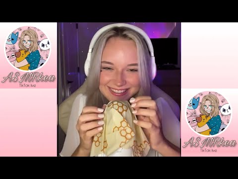 ASMR beeswax, glass tapping, and more! Edited TikTok live