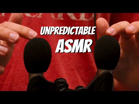 Unpredictable Mic Scratching ASMR (No Talking)