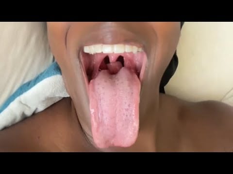 ASMR mouth and tongue sounds 
