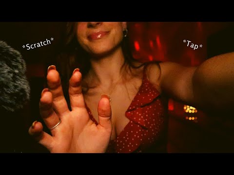 ASMR | Invisible Face Scratching, Raking and Clawing with Camera Tapping