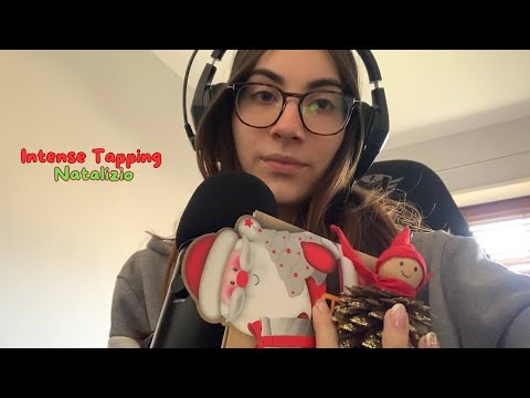 Intense Tapping Natalizio 🎄🎅 | ASMR ITA