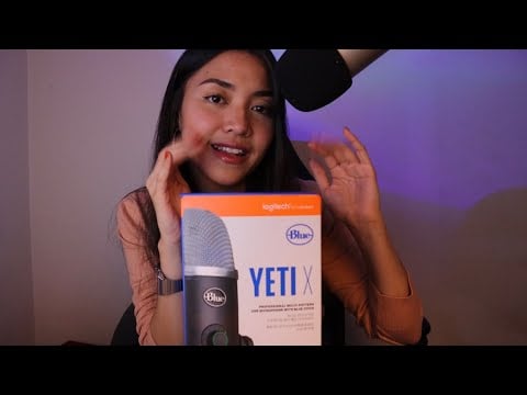 ASMR ⟡ unboxing my new Blue Yeti X microphone!