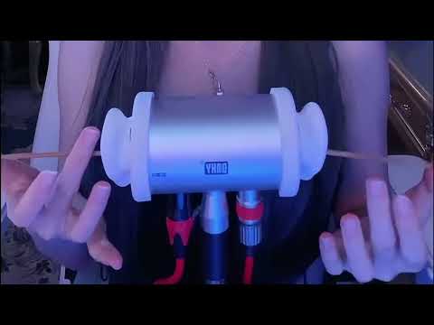 ASMR Ear Spa Session: Goose Feather, Powder Puff, Heartbeat & Whisper Relaxation / 2Hr (No Talking)
