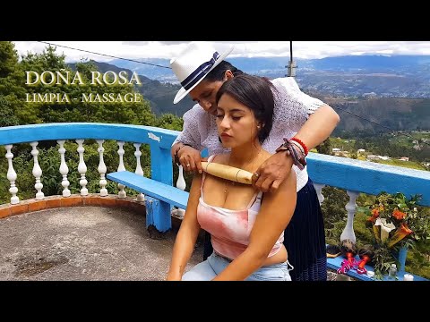 DOÑA ⚕ ROSA & CAMILA - LIMPIA MASSAGE, SPIRITUAL CLEANSING, ASMR, CUENCA LIMPIA, DUKUN